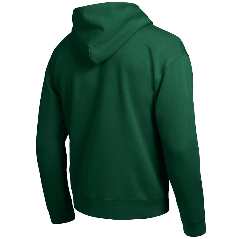 Sweat à capuche Champion vert pour homme avec logo brodé All Star