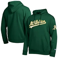 Men's Champion  Green Athletics All Star Wordmark Hoodie