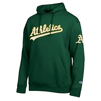 Men's Champion  Green Athletics All Star Wordmark Hoodie