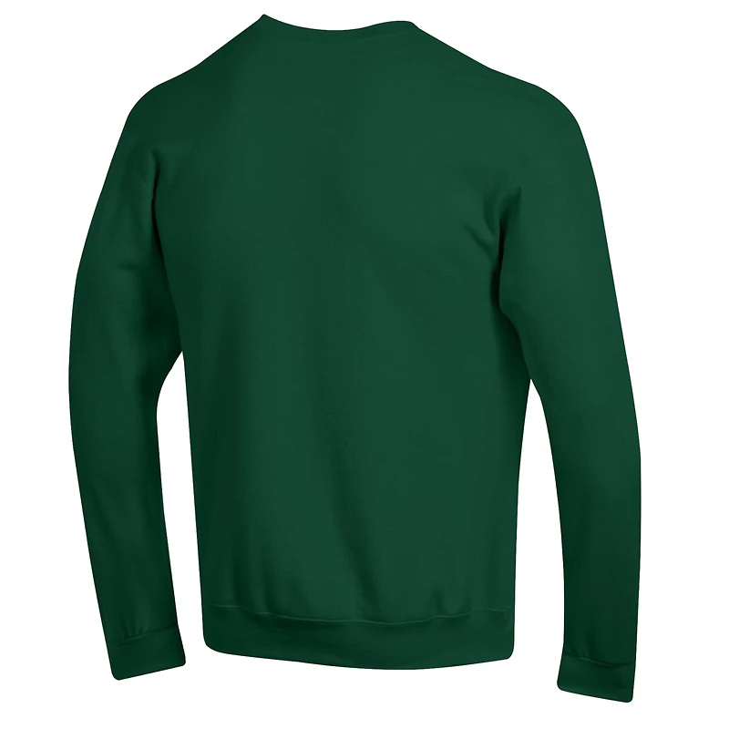 Sweat-shirt Champion vert pour homme, modèle Heart & Soul Powerblend