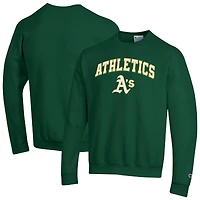 Men's Champion  Green Athletics Heart & Soul Powerblend Sweatshirt