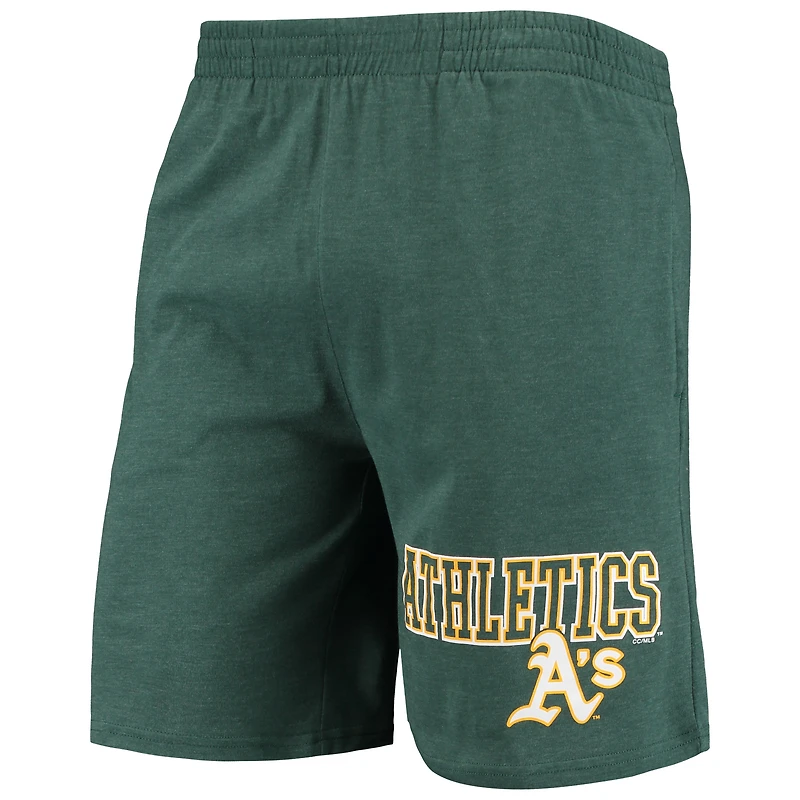 Men's Concepts Sport Green Athletics Billboard Top & Shorts Sleep Set