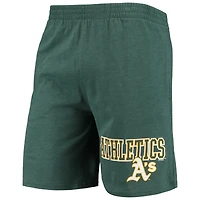 Men's Concepts Sport Green Athletics Billboard Top & Shorts Sleep Set