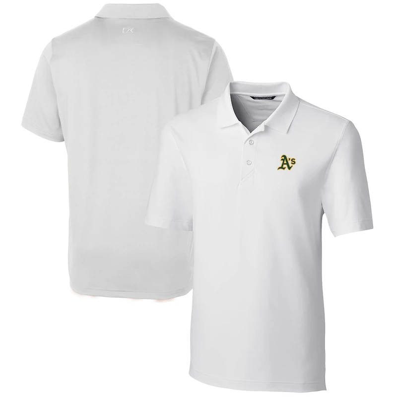Polo extensible blanc Athletics Forge pour homme Cutter & Buck