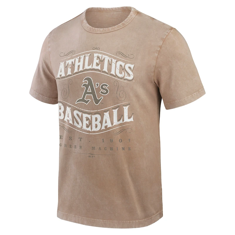 T-shirt Tan Athletics Sun Faded pour homme, collection Darius Rucker par Fanatics