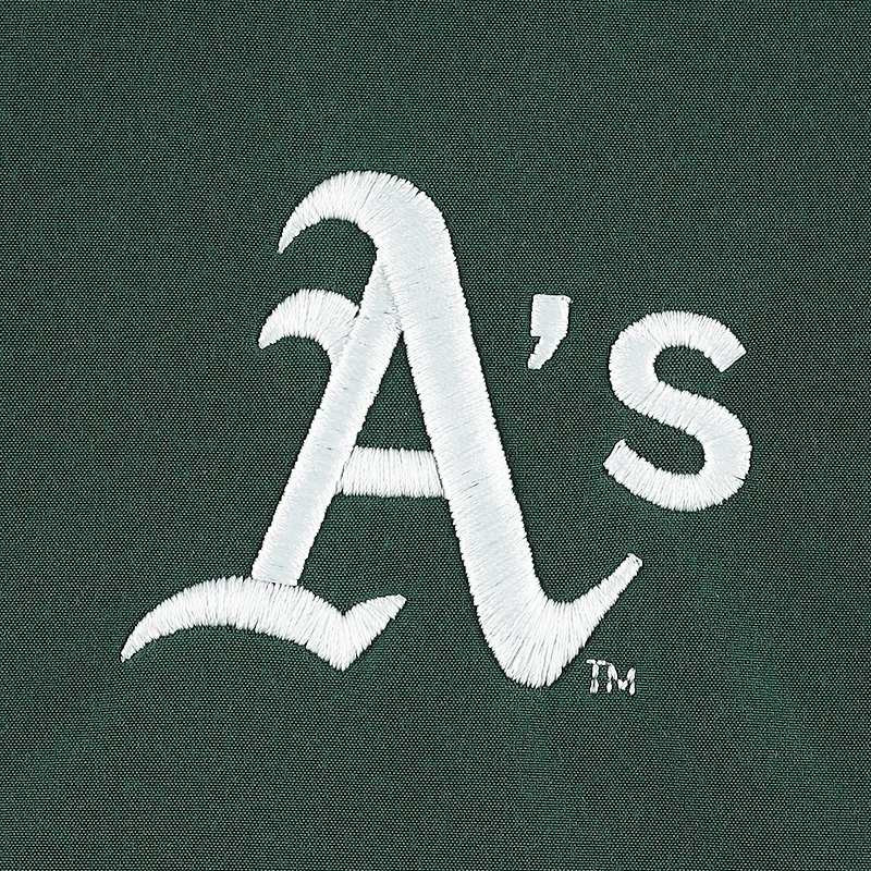 Veste entièrement zippée Dunbrooke Athletics Alpha verte/noire pour homme