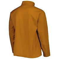 Veste Dunbrooke Tan Athletics Journey Tri-Blend entièrement zippée pour homme
