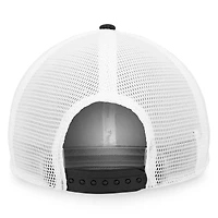 Casquette snapback emblématique de camionneur Fanatics Athletics noir/blanc pour hommes