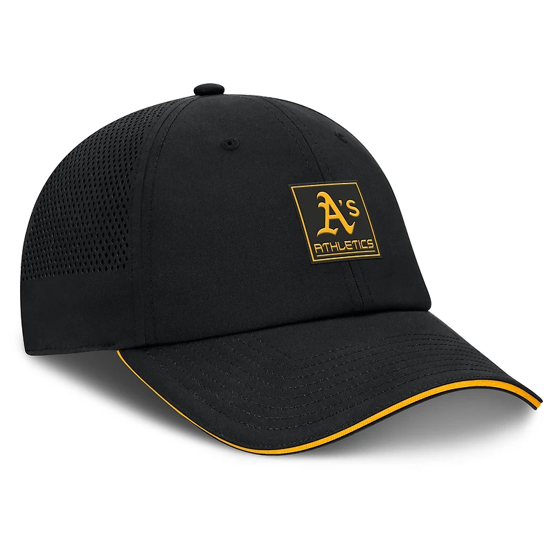 Men's Fanatics Black Athletics Level Up Driver Adjustable Hat