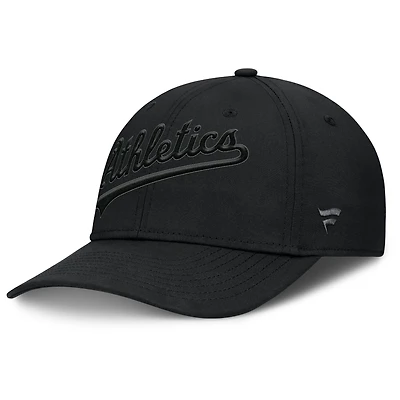 Men's Fanatics Black Athletics Overpower Flex Hat