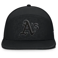 Men's Fanatics Black Athletics Platoon Adjustable Hat