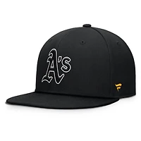 Men's Fanatics Black Athletics Walk-Off Bullpen Snapback Hat