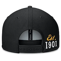 Men's Fanatics Black Athletics Walk-Off Bullpen Snapback Hat