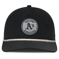 Casquette ajustable Fanatics noire Oakland Athletics Signature A-Frame pour homme