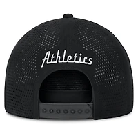 Men's Fanatics Black Oakland Athletics Signature A-Frame Adjustable Hat