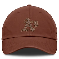 Casquette ajustable Fanatics marron Athletics pour homme