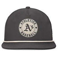 Men's Fanatics Charcoal Athletics Closer Adjustable Hat