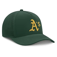 Men's Fanatics Dark Green Athletics Perforated Adjustable Hat