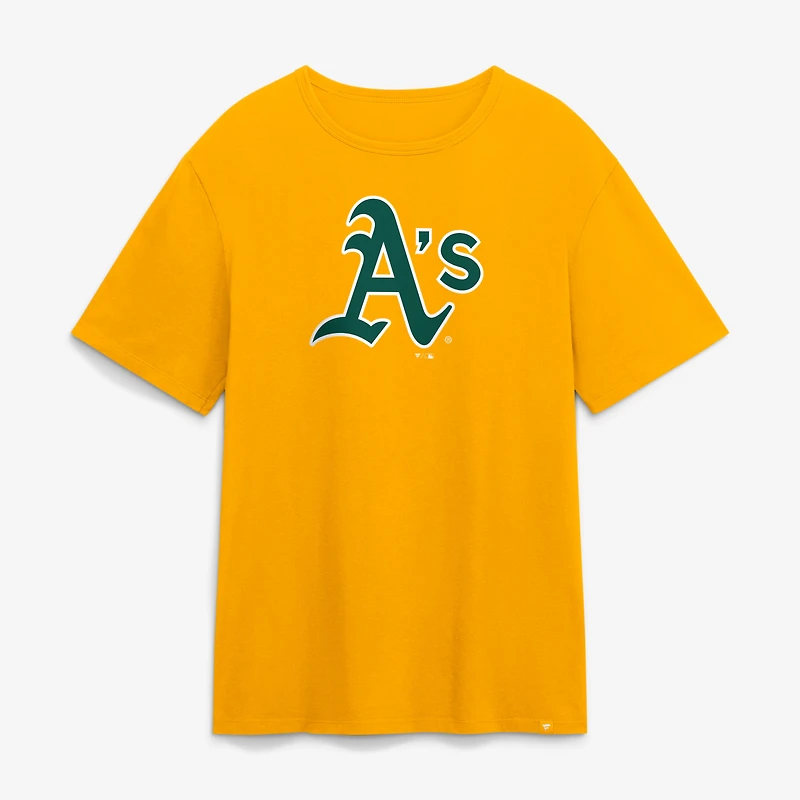 T-shirt Fanatics Gold Athletics Legacy avec logo alternatif pour homme