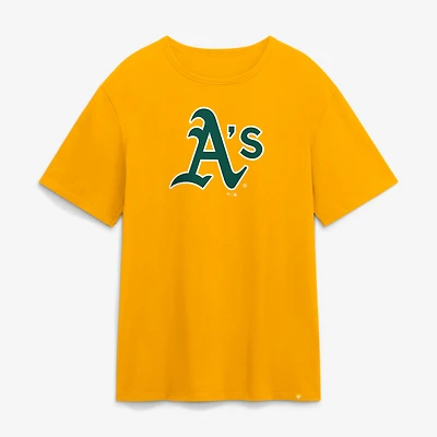 T-shirt Fanatics Gold Athletics Legacy avec logo alternatif pour homme