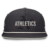 Men's Fanatics Graphite Athletics Gapper Snapback Hat