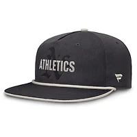 Men's Fanatics Graphite Athletics Gapper Snapback Hat