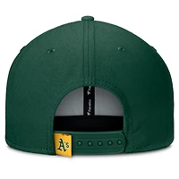 Men's Fanatics Green/Gold Athletics Clubhouse Splitter Snapback Hat