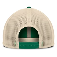 Casquette snapback Powers de la collection Cooperstown Athletics pour homme, verte et naturelle