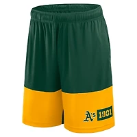 Men's Fanatics Green Athletics Best of the Shorts