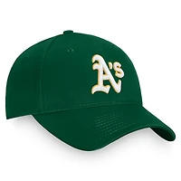 Men's Fanatics Green Athletics Core Adjustable Hat