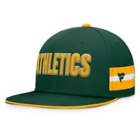 Casquette ajustée Fanatics verte pour homme