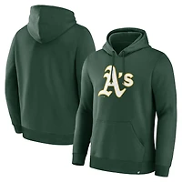 Men's Fanatics Green Athletics Primary Logo Legacy Hoodie