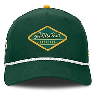 Casquette ajustable Fanatics verte pour homme, à deux coutures