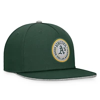Men's Fanatics Green Athletics Velo Snapback Hat