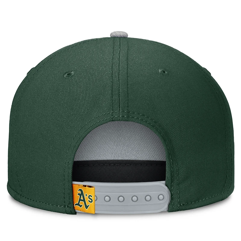 Casquette snapback Velo Athletics verte pour homme de Fanatics
