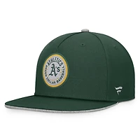 Men's Fanatics Green Athletics Velo Snapback Hat