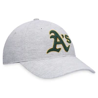 Casquette ajustable avec logo d'athlétisme gris chiné Fanatics pour hommes