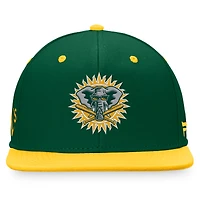 Men's Fanatics Kelly Green/Gold Athletics Cooperstown Collection Two-Tone Fitted Hat