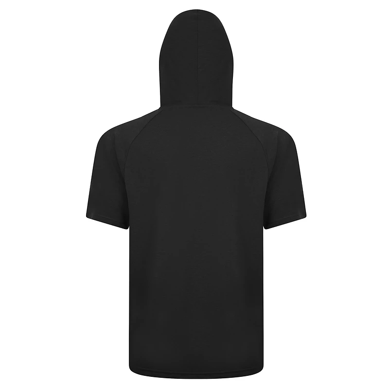 T-shirt à capuche noir Athletics Phase Vanguard pour homme