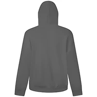 Men's Levelwear Gray Athletics Luxe Signature Banner Arch Pullover Hoodie