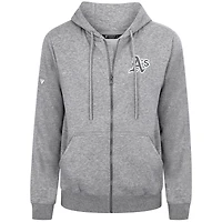 Men's Levelwear Athletics Podium Chenille Logo Full-Zip Hoodie