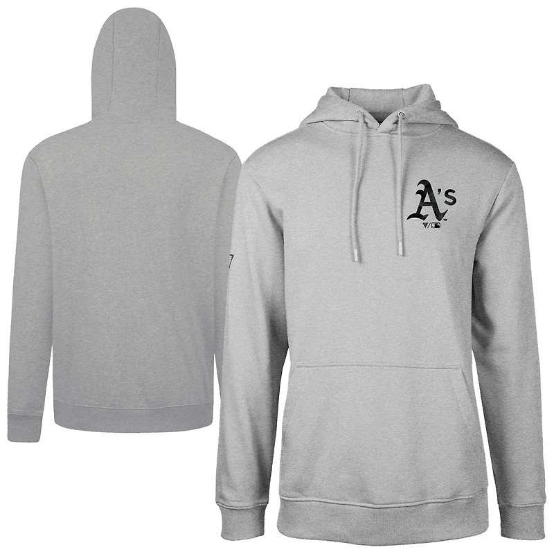 Sweat à capuche motif camouflage numérique Levelwear Athletics Podium gris pour homme