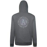 Men's Levelwear Gray Athletics Podium Grain Pullover Hoodie