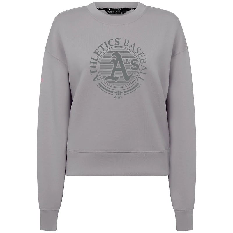 Sweat-shirt d'athlétisme gris Levelwear pour homme