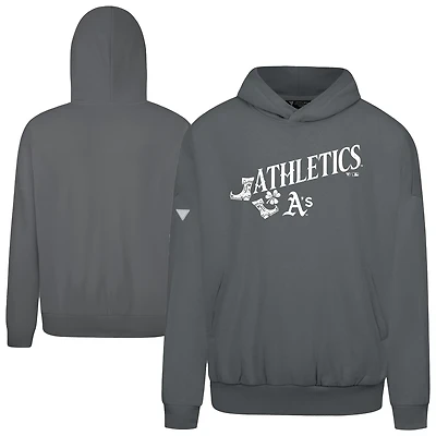 Men's Levelwear Gray Athletics St. Patrick's Day Pullover Hoodie