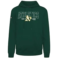 Men's Levelwear Green Athletics Accolade Podium Textbook Pullover Hoodie