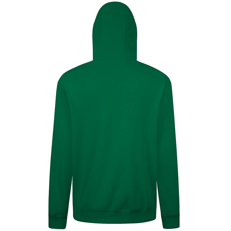 Men's Levelwear Green Athletics Cooperstown Collection Distressed Podium Acumen Pullover Hoodie