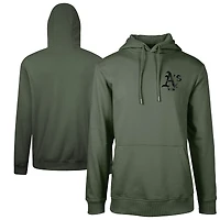 Men's Levelwear  Green Athletics Podium Digital Camo Pullover Hoodie