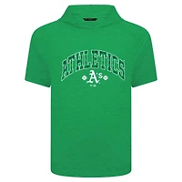 Men's Levelwear Green Athletics St. Patrick's Day Phase Plaid Short Sleeve T-Shirt Hoodie