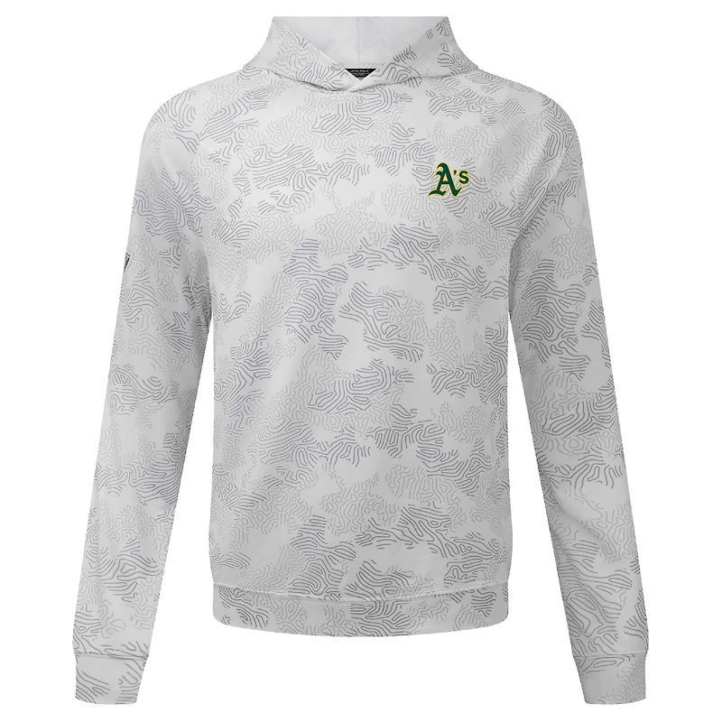 Sweat à capuche blanc Athletics Blender Insignia 2.0 pour homme de Levelwear